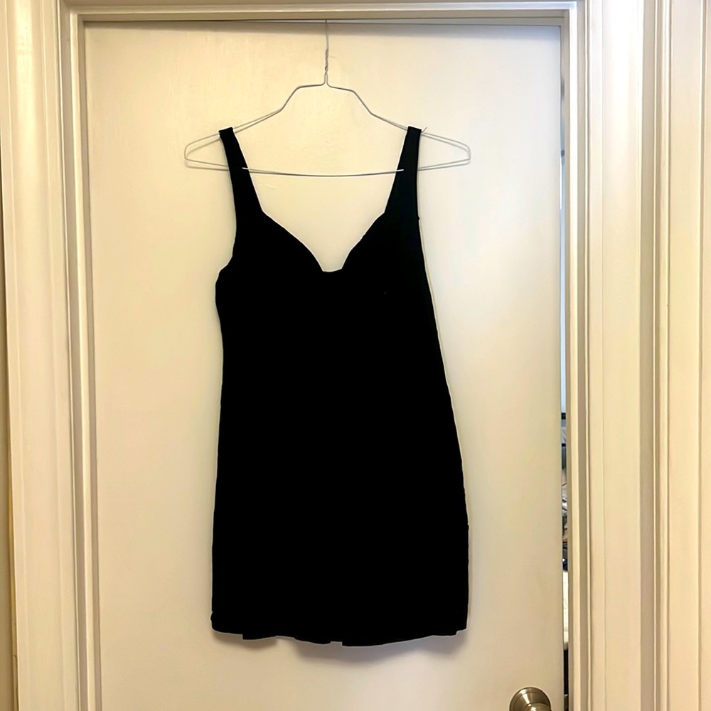 Black mini dress (L)